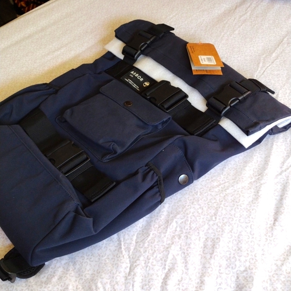 Arbor Cargo Roll top backpack NWT - Picture 3 of 11